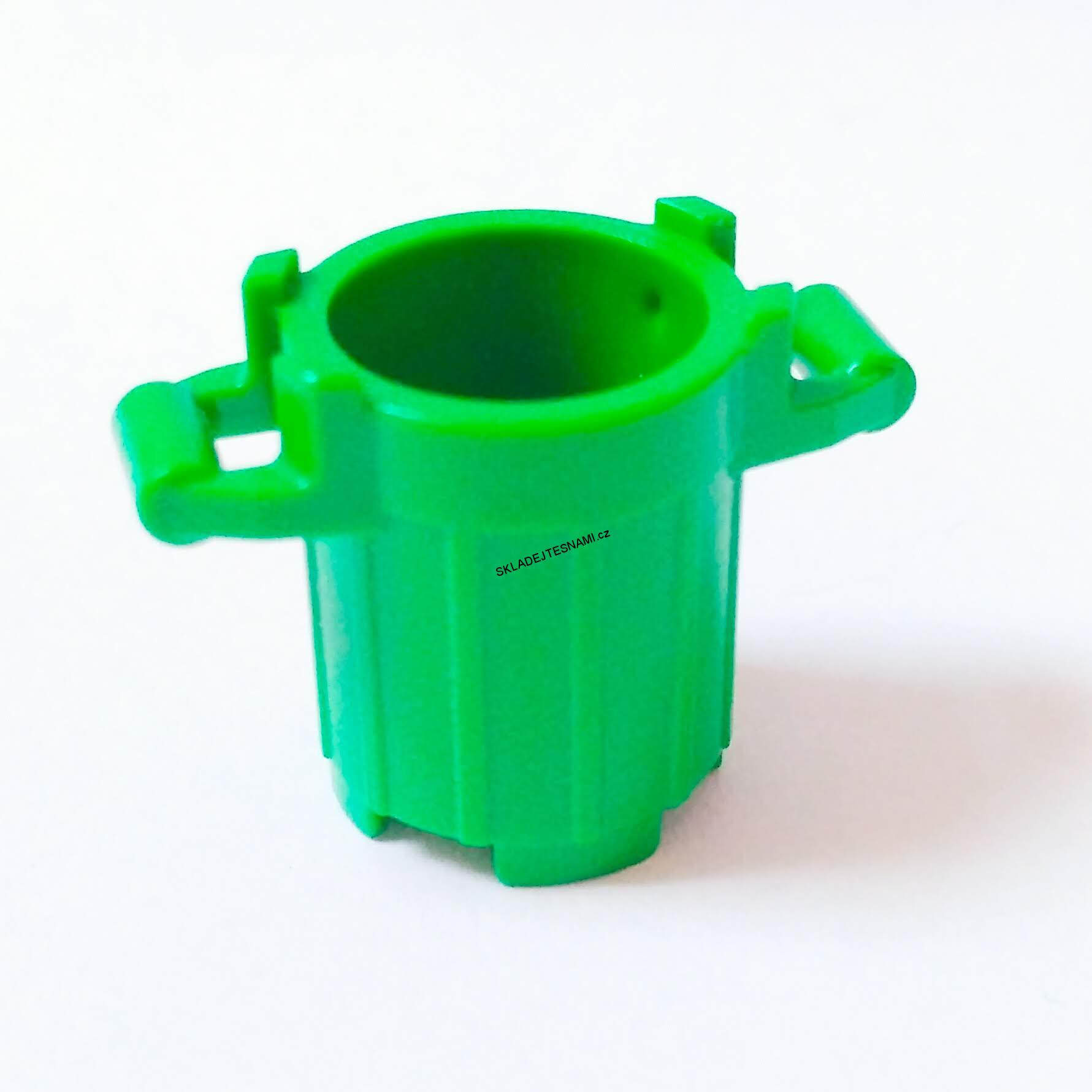 LH842 LEGO HRANÝ DÍL ZELENÁ POPELNICE