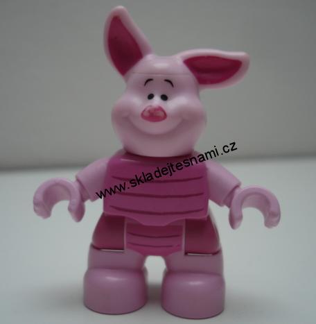 H82 DUPLO HRANÉ RŮŽOVÉ PRASÁTKO OD PÚA