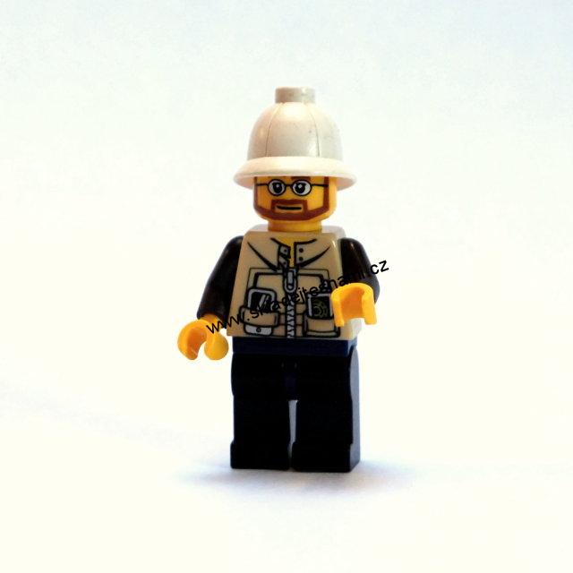 LH373 LEGO HRANÁ MINIFIGURKA CESTOVATEL