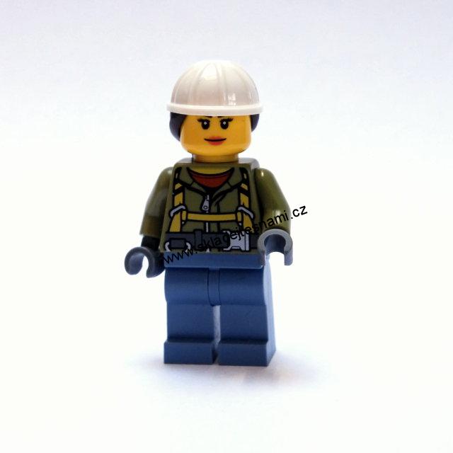 LN821 LEGO NOVÁ MINIFIGURKA ŽENA ZE SOPEČNÉHO TÝMU