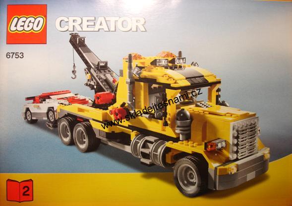 6753 LEGO NÁVOD DÁLNIČNÍ PŘEPRAVA
