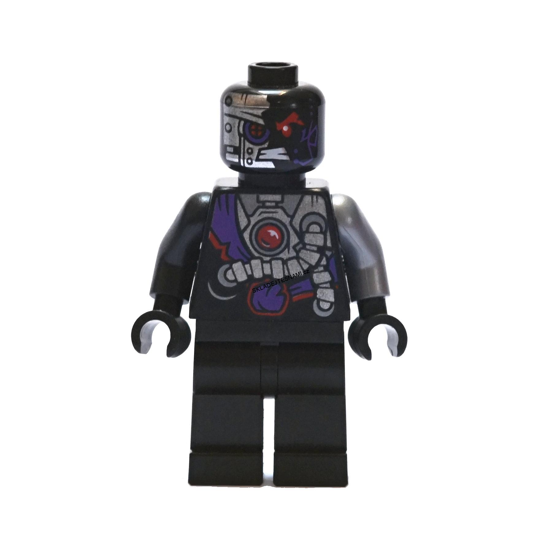 LN1176 LEGO NOVÁ MINIFIGURKA ČERNOFIALOVÁ