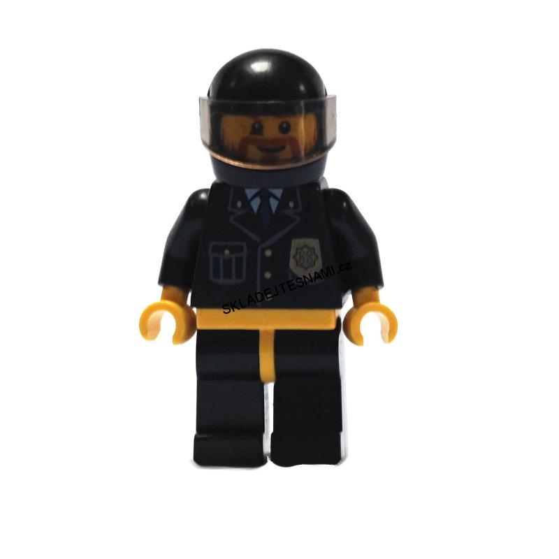 LH437 LEGO HRANÁ MINIFIGURKA MUŽ V UNIFORMĚ