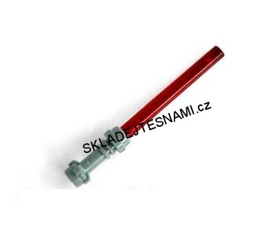 F517 LEGO STAR WARS HRANÝ SVĚTELNÝ MEČ ČERVENÉ PRŮHLEDNÉ OSTŘÍ