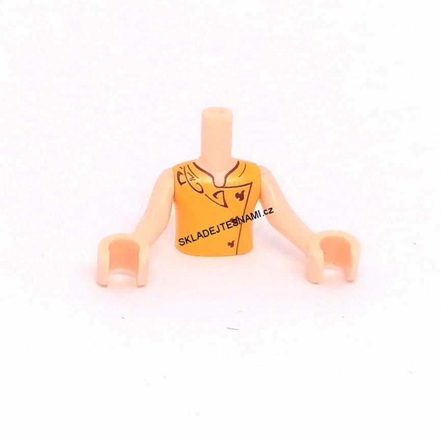 F549 LEGO NOVÝ TRUP ŽLUTÉ TRIKO