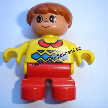 H260 DUPLO FIGURKA HRANÁ DÍTĚ PIHOVATÝ NOSÍK