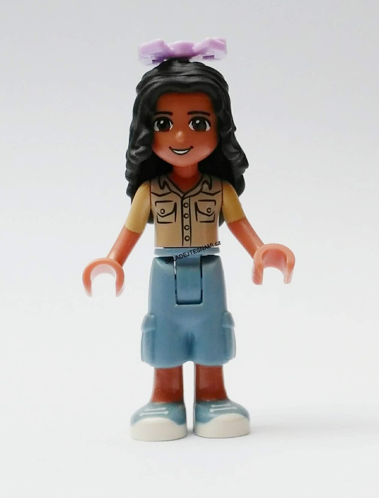 LN1572 LEGO NOVÁ MINIFIGURKA FRIENDS V CESTOVATELSKÉM