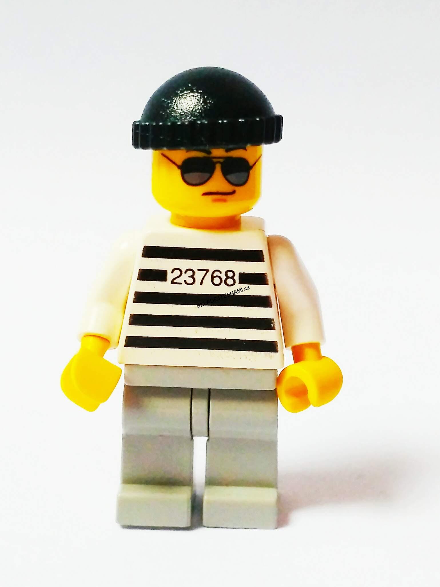 Lh548 LEGO HRANÁ MINIFIGURKA ZLOČINEC