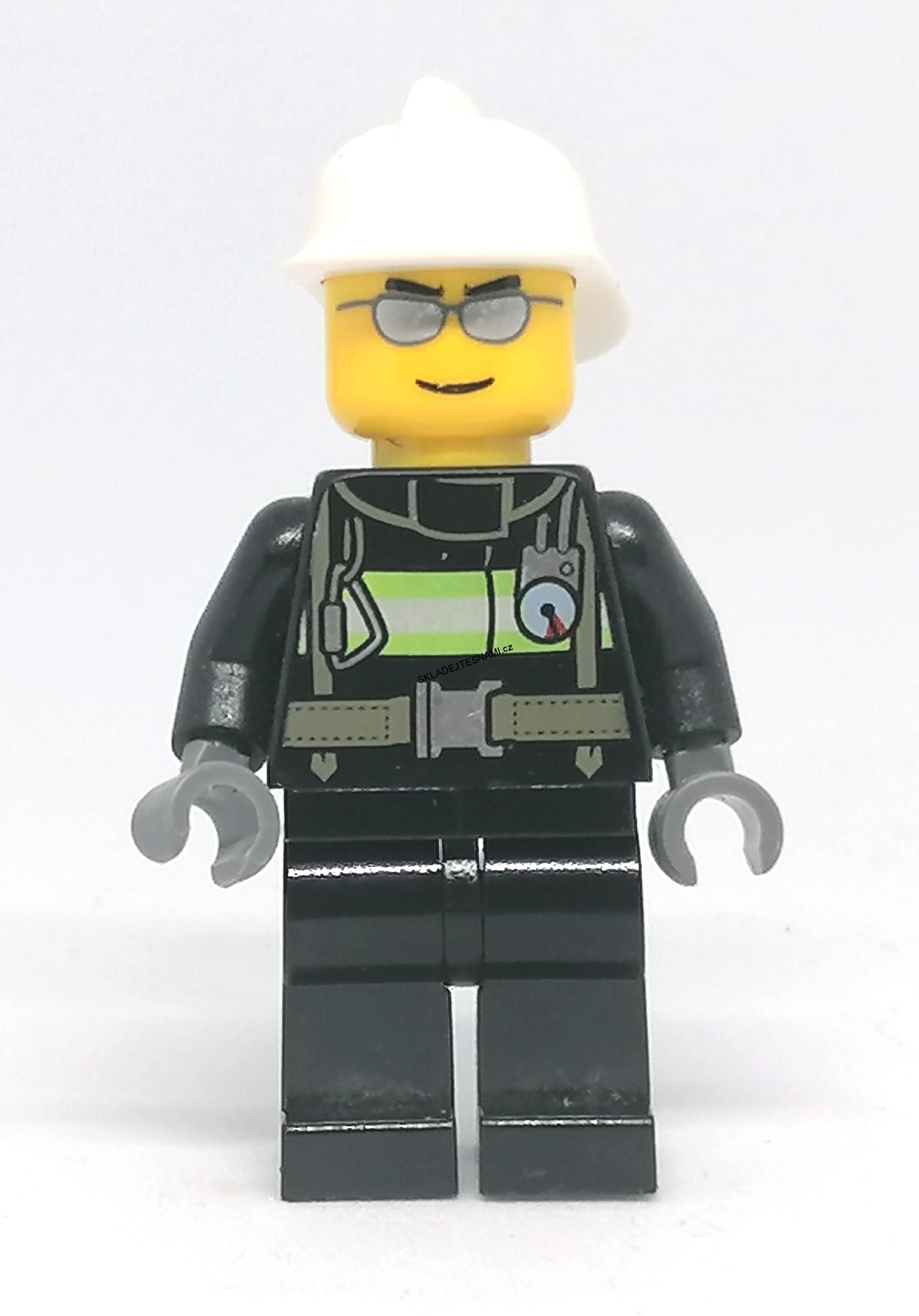 Lh592 LEGO HRANÁ MINIFIGURKA HASIČ