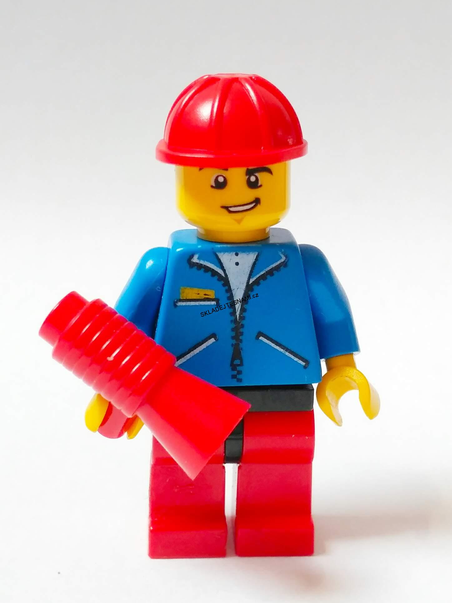 LH847 LEGO HRANÁ MINIFIGURKA MUŽ S MEGAFONEM