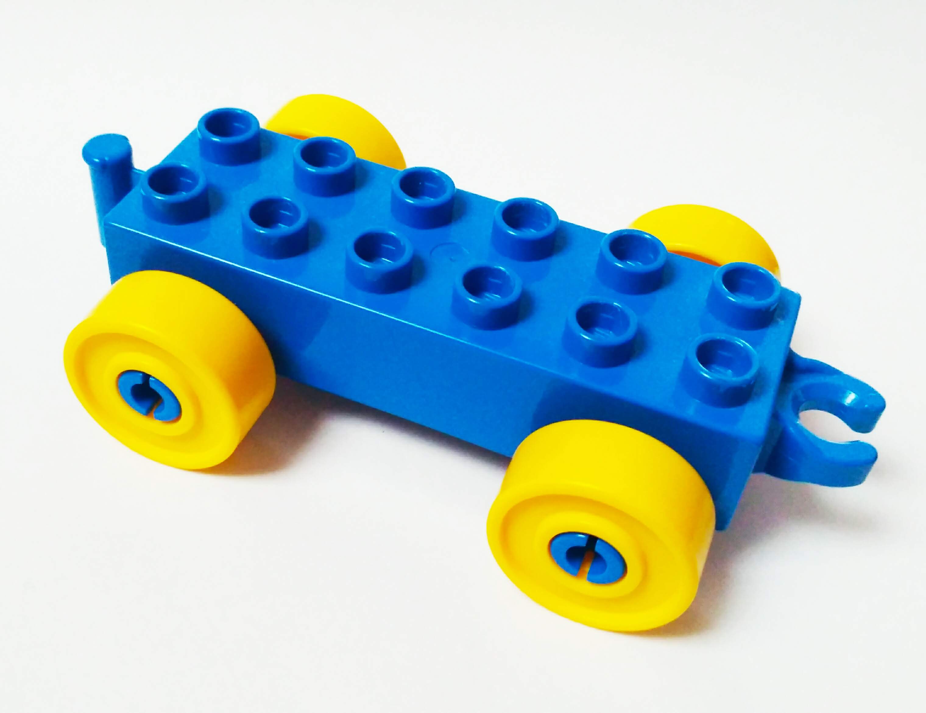 H446 DUPLO HRANÝ DÍL MODRÝ PODVOZEK