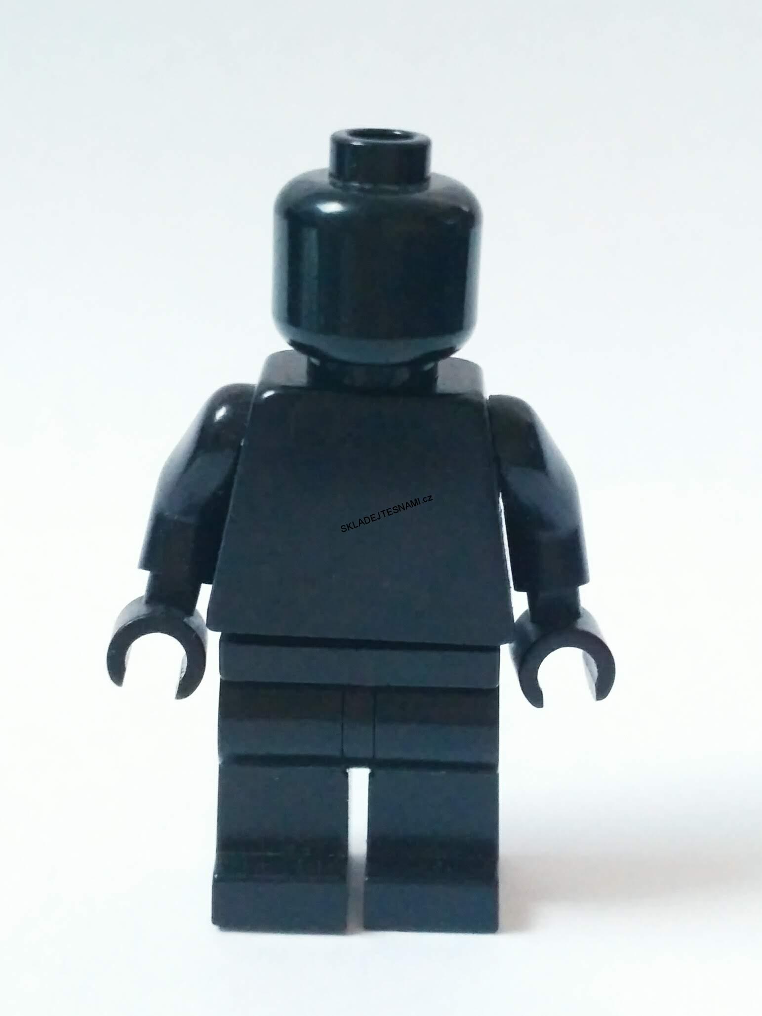 LH889 LEGO HRANÁ MINIFIGURKA ČERNÁ