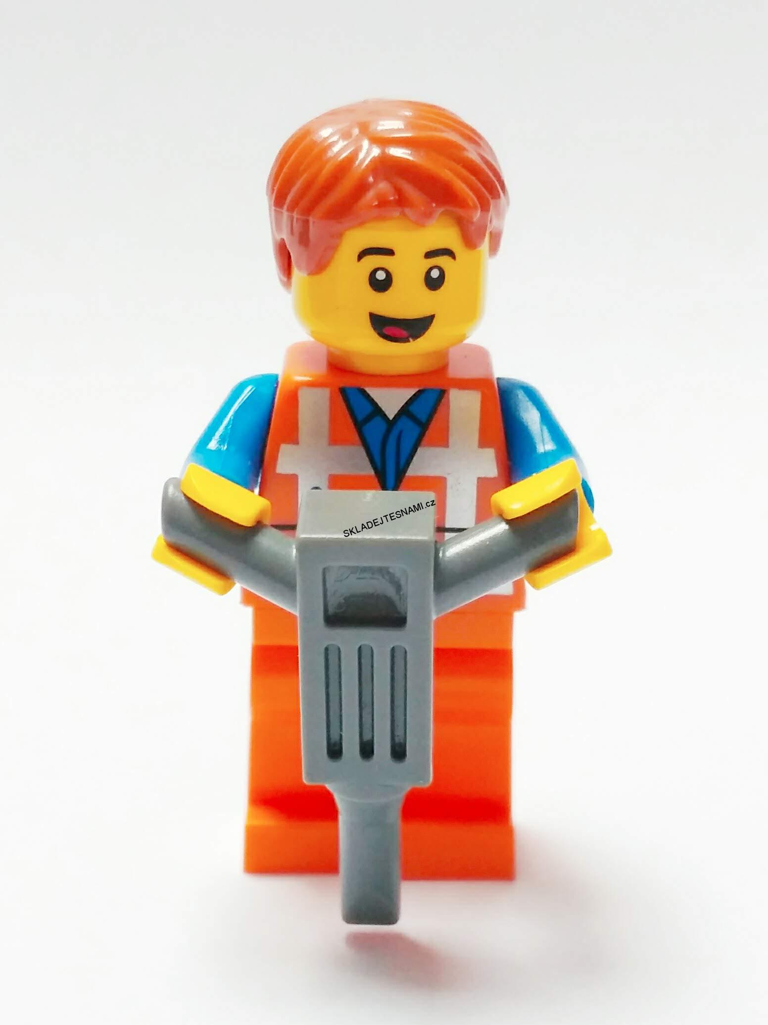 LH1150 LEGO HRANÁ MINIFIGURKA MUŽ SE SBÍJEČKOU