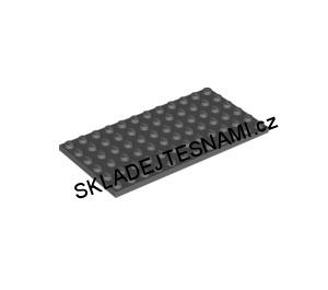 LH1662 LEGO HRANÁ DESTIČKA SVĚTLE ŠEDÁ 6X12 NOPKŮ