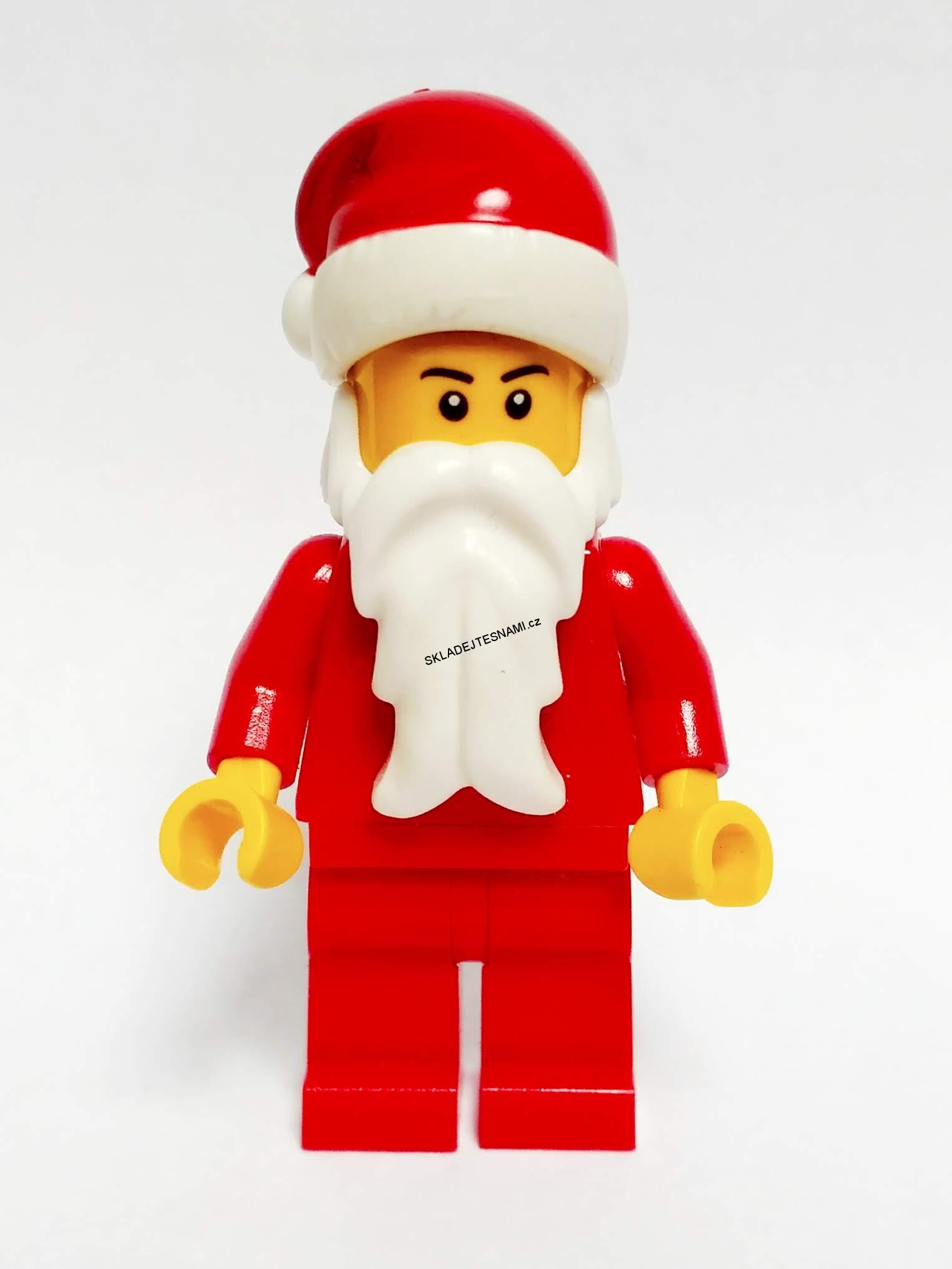 LH1212 LEGO HRANÁ MINIFIGURKA SANTA ŽLUTÉ RUCE