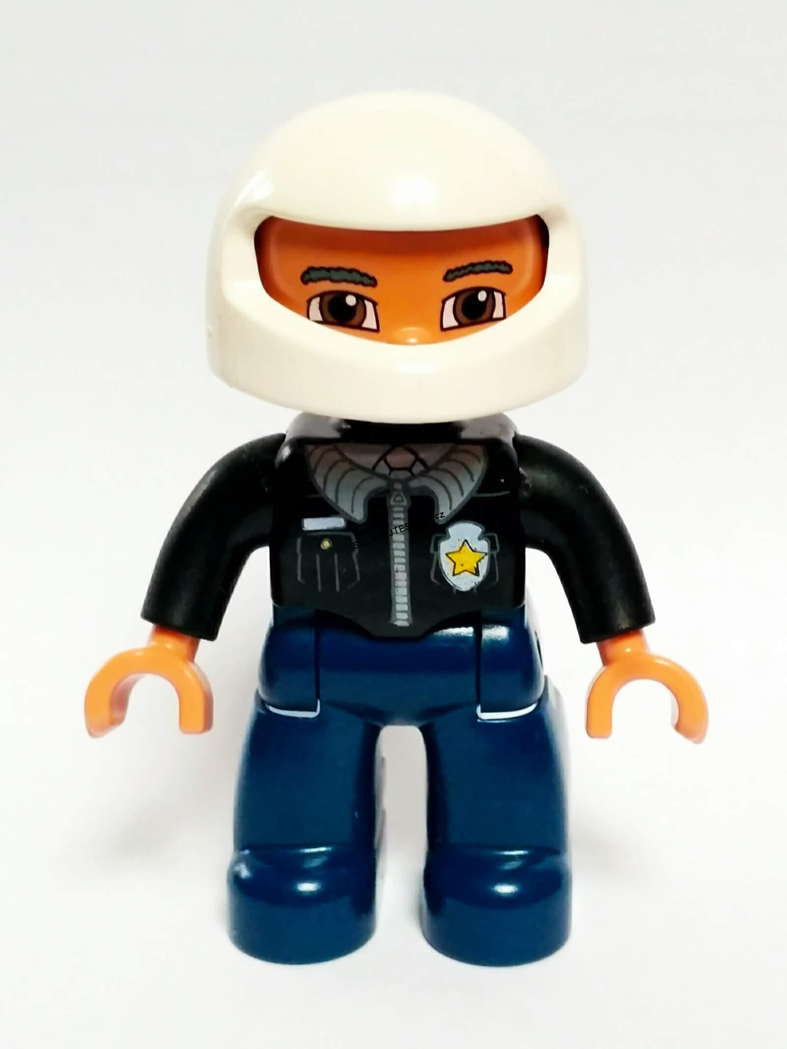 N1115 DUPLO NOVÁ FIGURKA ŠERIF MOTORKÁŘ