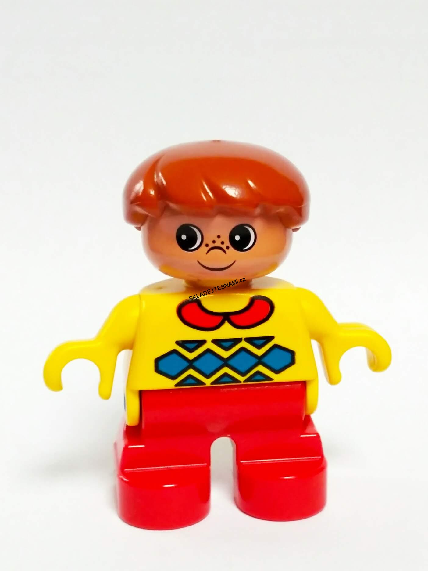 N1130 DUPLO NOVÁ FIGURKA HOLČIČKA S PIHAMI