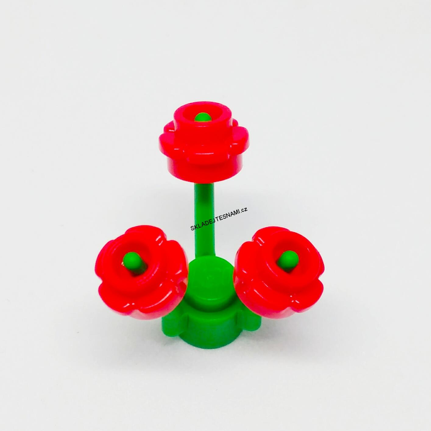 LH1748 LEGO NOVÝ TROJKVĚT ČERVENÝ
