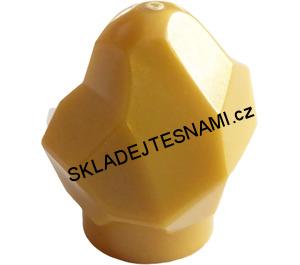 LH1901 LEGO HRANÝ KRYSTAL SKÁLA KÁMEN ZLATÁ