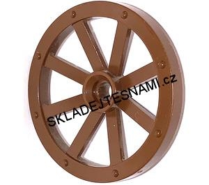 LH2203 LEGO HRANÁ LOUKOŤOVÉ KOLO HNĚDÉ PRŮMĚR 44 MM