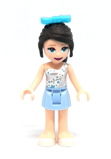 LH3958 LEGO HRANÁ MINIFIGURKA FRIENDS MODRÁ MAŠLE