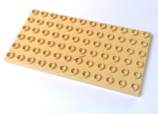 H494 DUPLO PODLOŽKA BÉŽOVÁ 6X12 NOPKŮ