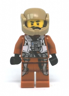 LH2494 LEGO HRANÁ MINIFIGURKA STAR WARS PILOT