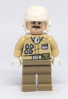 LH2508 LEGO HRANÁ MINIFIGURKA STAR WARS PILOT BÉŽOVÝ