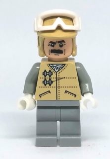LH2512 LEGO HRANÁ MINIFIGURKA STAR WARS PILOT BÉŽOVÝ