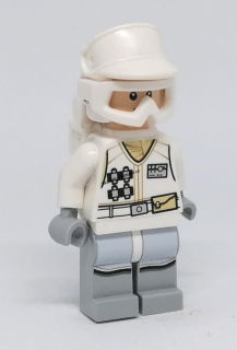 LH2513 LEGO HRANÁ MINIFIGURKA STAR WARS PILOT BÍLÝ