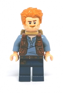 LH2688 LEGO HRANÁ MINIFIGURKA MUŽ S PYTLEM NA ZÁDECH