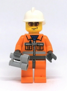 LH2762 LEGO HRANÁ MINIFIGURKA DĚLNÍK STAVBA