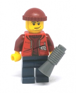 LH2765 LEGO HRANÁ MINIFIGURKA MUŽ S MEGAFONEM