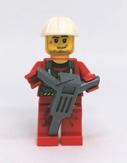LH3003 LEGO HRANÁ MINIFIGURKA MUŽ SE SBÍJEČKOU