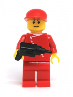 LH3006 LEGO HRANÁ MINIFIGURKA MUŽ S VRTAČKOU