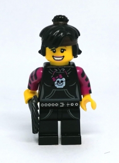 LH3079 LEGO HRANÁ MINIFIGURKA ŽENA S VĚJÍŘEM