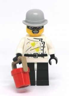 LH3116 LEGO HRANÁ MINIFIGURKA MUŽ V KBELÍKEM
