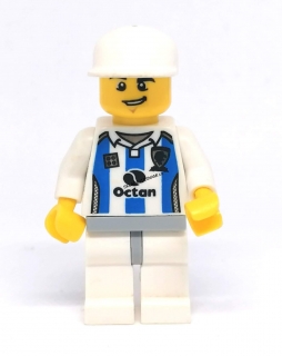 LH3194 LEGO HRANÁ MINIFIGURKA MUŽ OCTAN OD BENZÍNKY