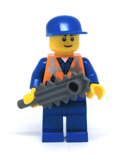 LH3233 LEGO MINIFIGURKA HRANÁ MUŽ S PILOU