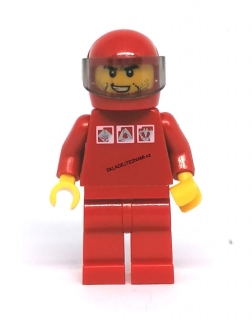 LH3251 LEGO HRANÁ MINIFIGURKA ČERVENÁ