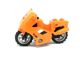 LH2183 LEGO HRANÁ MOTORKA SILNIČNÍ ORANŽOVÁ