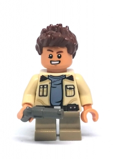 LH3299 LEGO HRANÁ MINIFIGURKA MUŽ S PISTOLÍ KRÁTKÉ NOHY