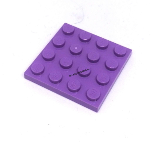 LH2284 LEGO HRANÝ DÍL PODLOŽKA DESTIČKA 4X4 FIALOVÁ