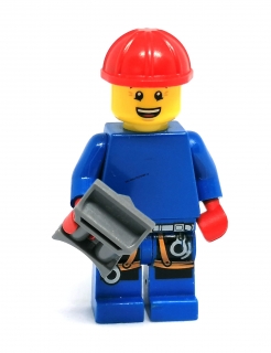LH757 LEGO HRANÁ MINIFIGURKA MUŽ MODRÝ