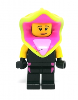 LH984 LEGO HRANÁ MINIFIGURKA ŽENA V PŘEVLEKU KVĚTINY