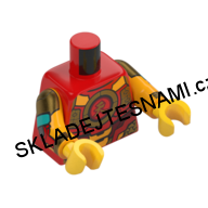 X149 LEGO HRANÝ TRUP NINJAGO ČERVENÝ