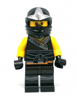 LH1115 LEGO HRANÁ MINIFIGURKA NINJAGO ČERNÁ