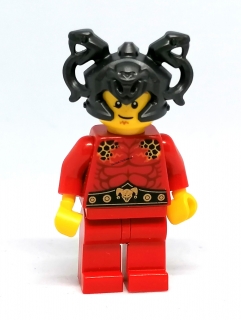 LH1333 LEGO HRANÁ MINIFIGURKA NINJAGO ČERVENÁ