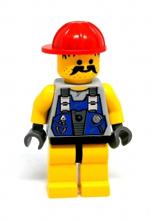 LH1427 HRANÁ MINIFIGURKA MUŽ V ČERVENÉ HELMĚ