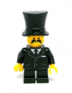 LH1454 HRANÁ MINIFIGURKA MUŽ V ČERNÉN KLOBOUKU